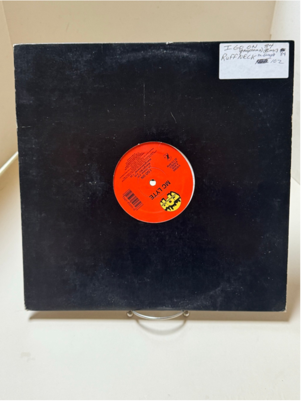 MC Lyte Ruffneck Beatnut Remix I Go On 12” Vinyl record 1993 Rare